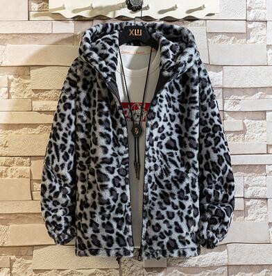 Zongke Leopard Hooded Winter Jacket Men 2022 Japanese Streetwear Men Jacket Winter Casual Jackets For Men Brand Coat M-4XL